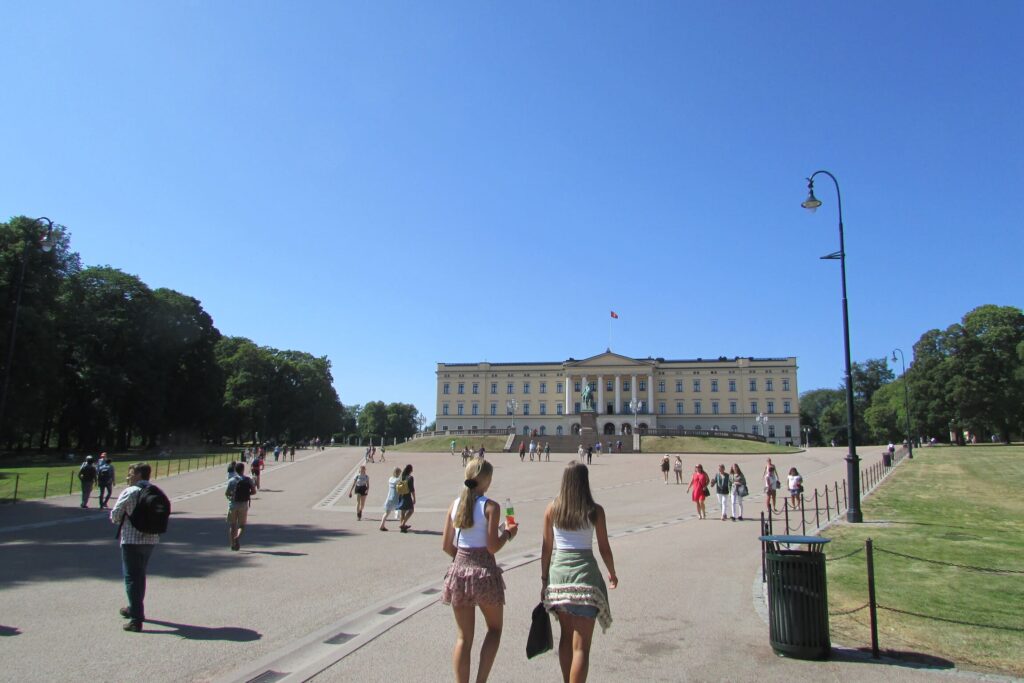 Oslo Royal Palace u Oslu, Norveška.
